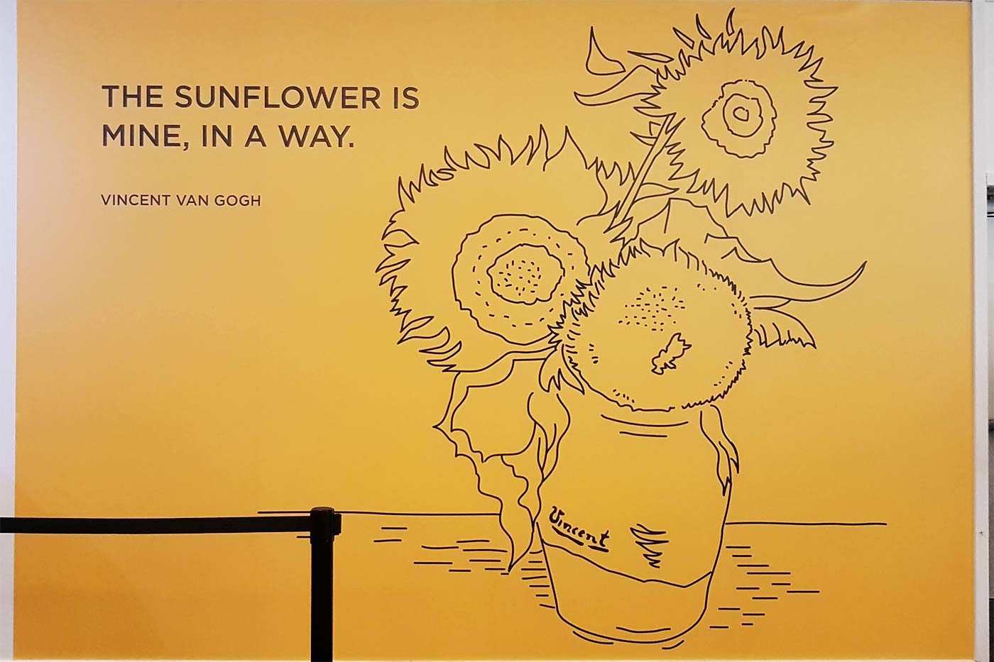 van gogh alive uk london birmingham mediacity manchester salford quays sunflowers quote