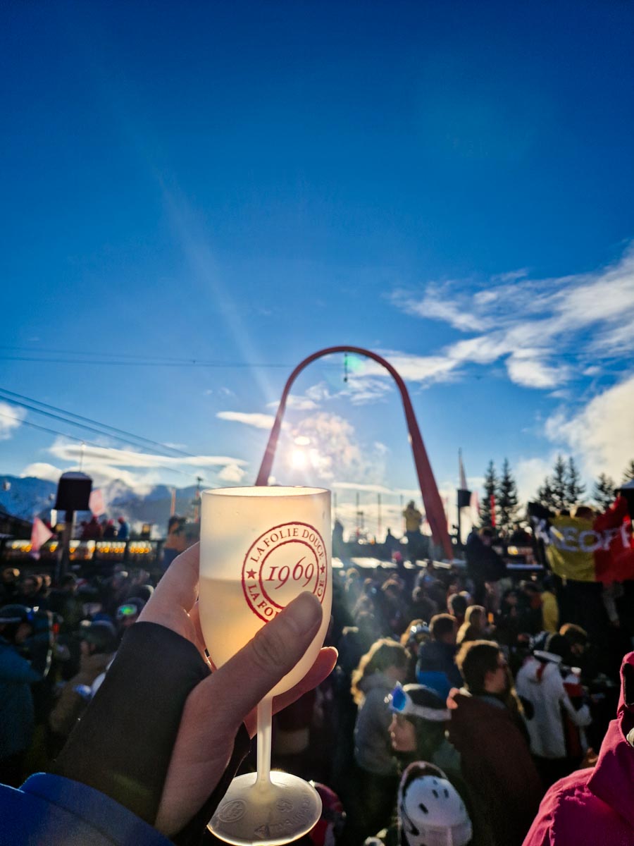 la folie douce apre ski in arc 1800 paradiski in france